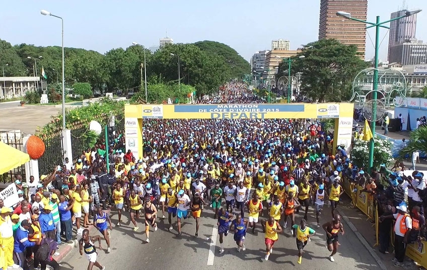 Le Marathon International de la Ville d’Abidjan