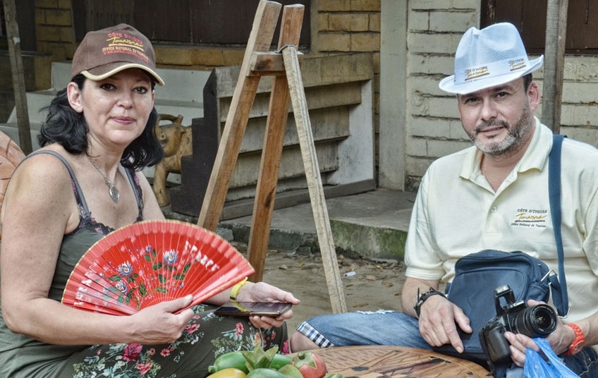 FITUR 2016 : JAVIER MARTINEZ, gagnant du jeu, à Abidjan