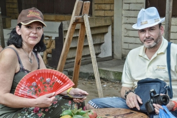 FITUR 2016 : JAVIER MARTINEZ, gagnant du jeu, à Abidjan